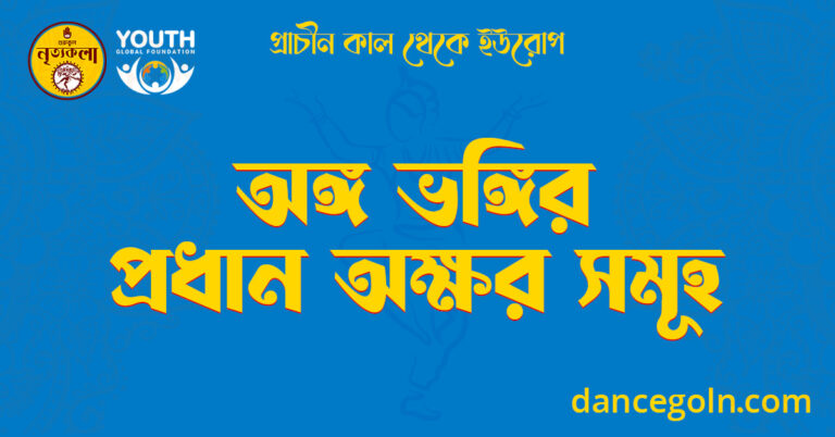 অঙ্গ ভঙ্গির প্রধান অক্ষর সমূহ